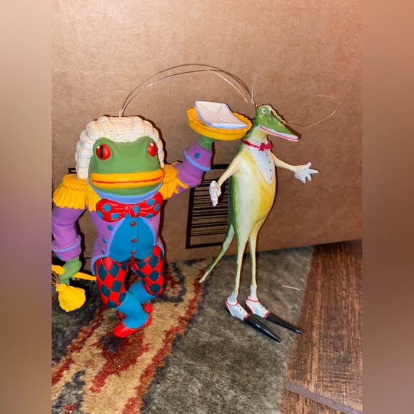 Department 56 Other - Department 56 Frog Ornament Duo